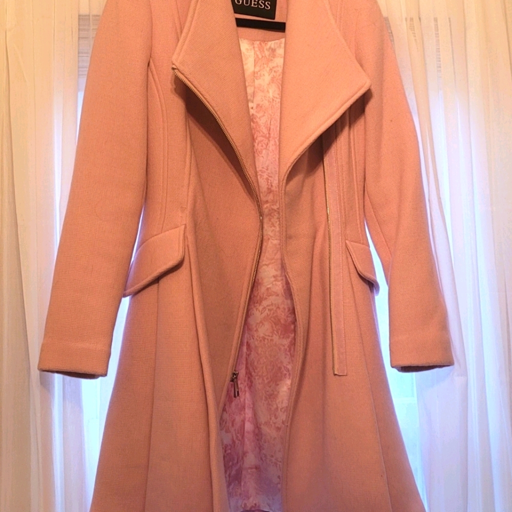 Adorable Guess Pink Peacoat 💝